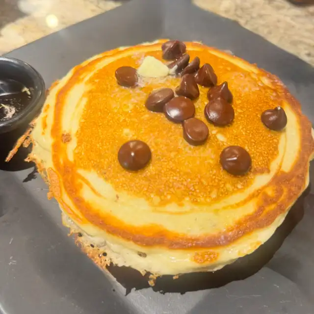 Chocolate Chip Pancakes.