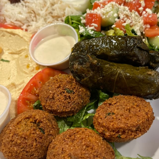 Falafel Platter.