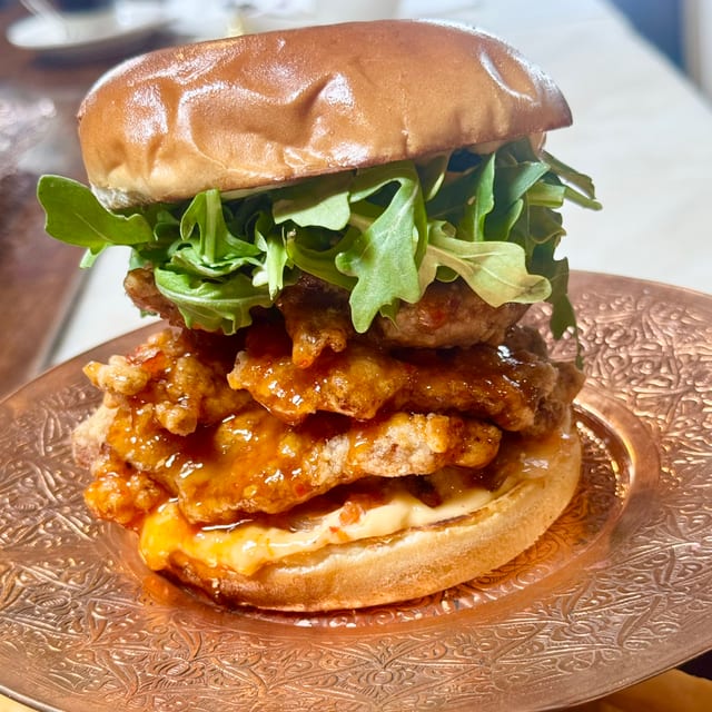 Korean Fried Chicken Sandwich.