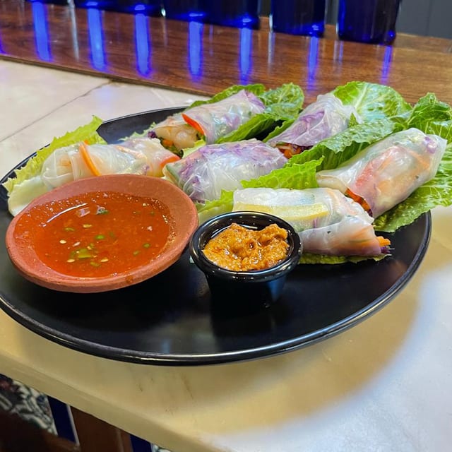 VIETNAMESE SUMMER ROLLS (GF).